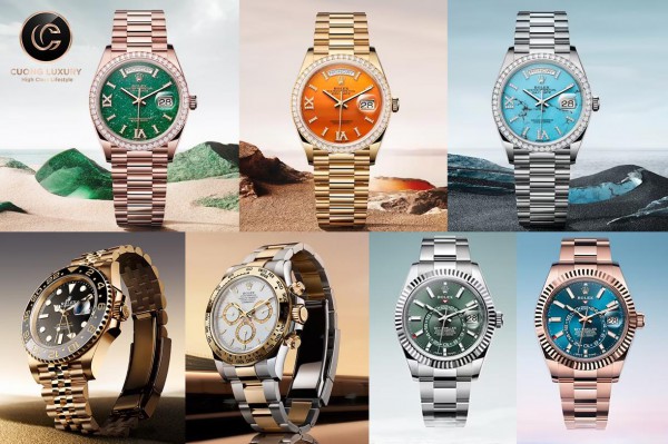 Tổng hợp chi tiết những mẫu sản phẩm mới nhất của Rolex ra mắt trong năm 2023