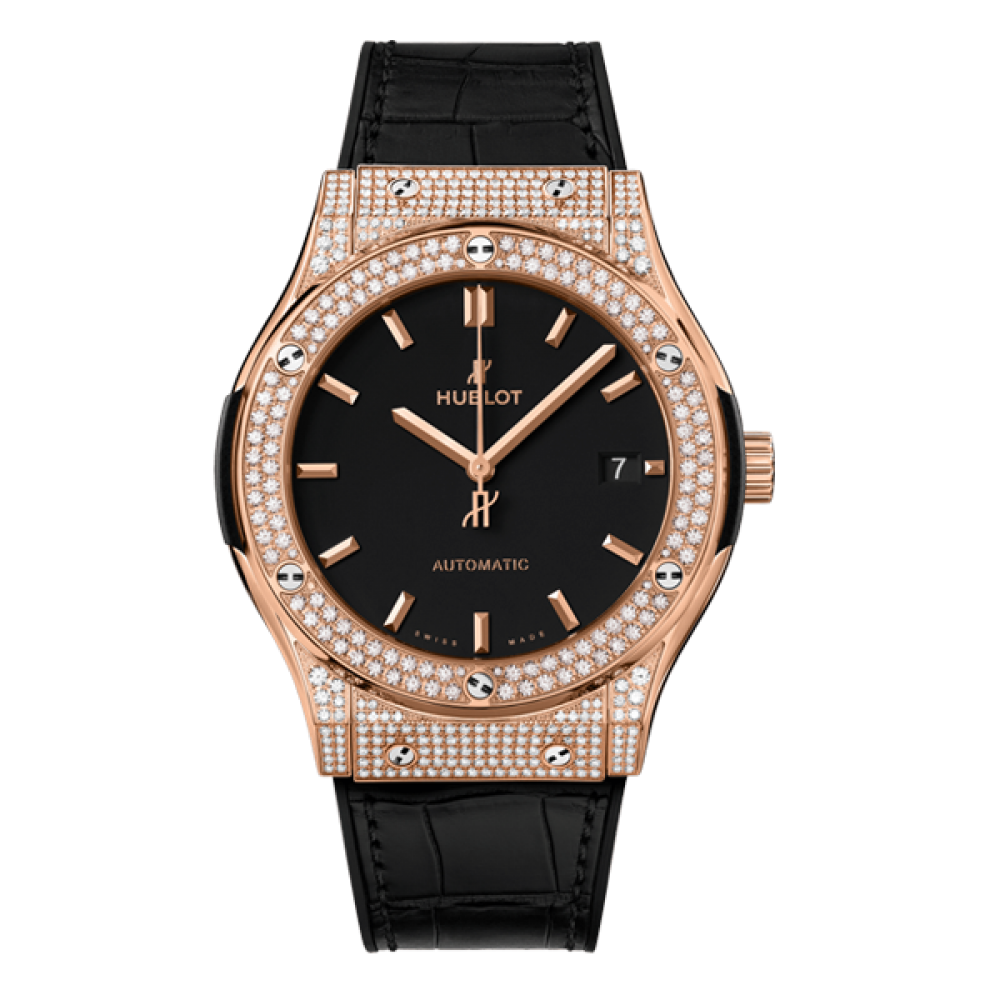 Hublot Classic Fusion King Gold Pavé