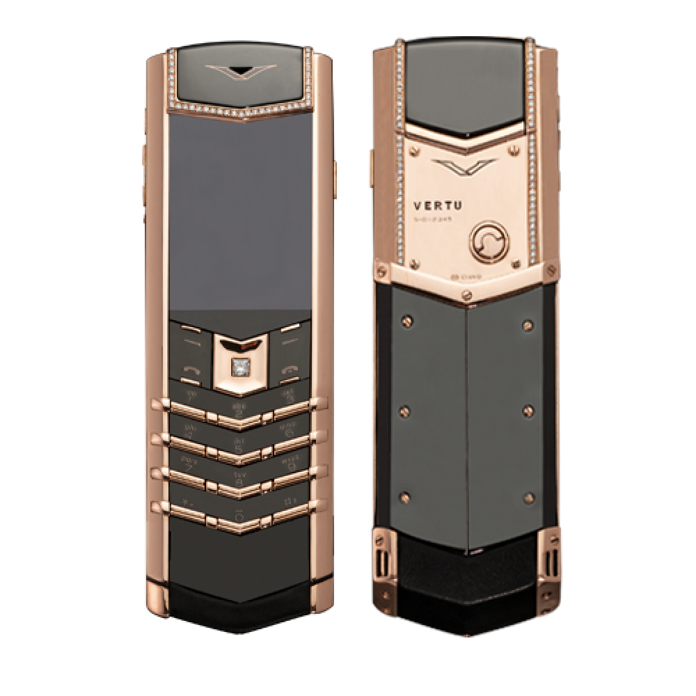 Vertu Signature S Rose Gold Diamonds